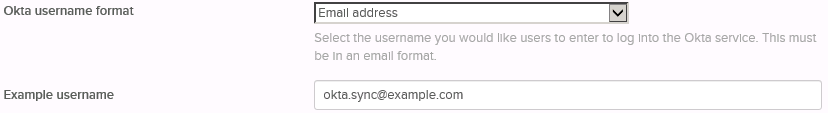 Okta Username Format Okta Username Format